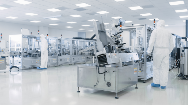 industrial cleanroom decontamination